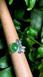 Anillo de nefrita "Fruto"