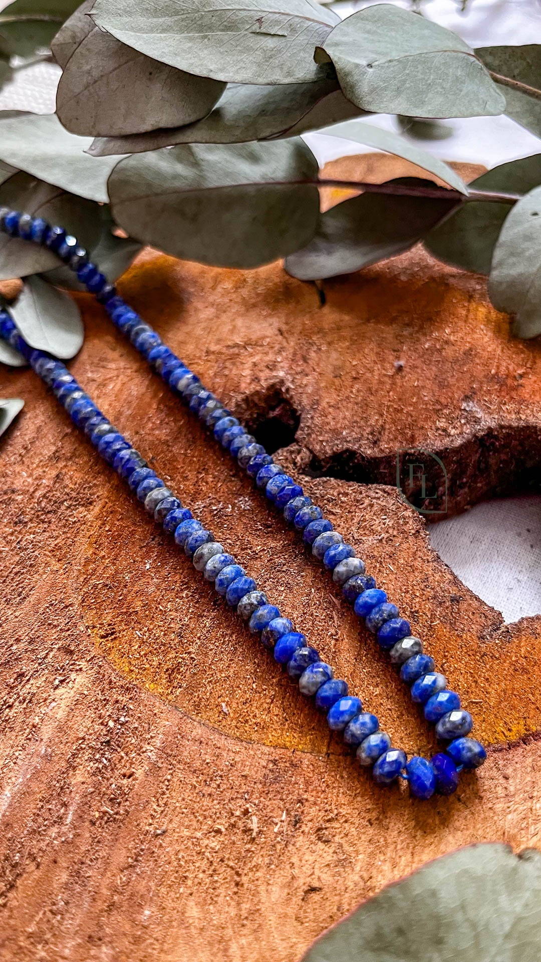 Collar de Lapislázuli Facetada