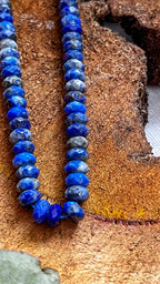 Collar de Lapislázuli Facetada