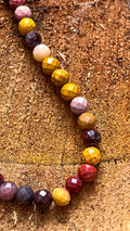 Collar Mookaite Facetada